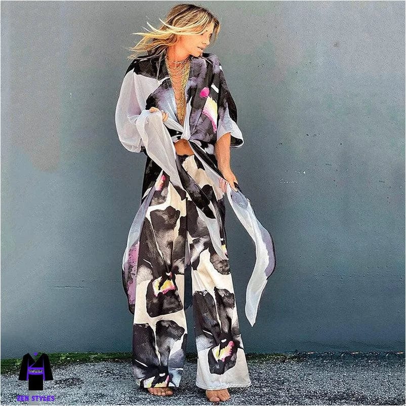 Ensemble Kimono Femme
