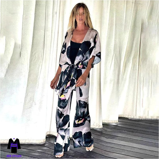 Ensemble Kimono Femme