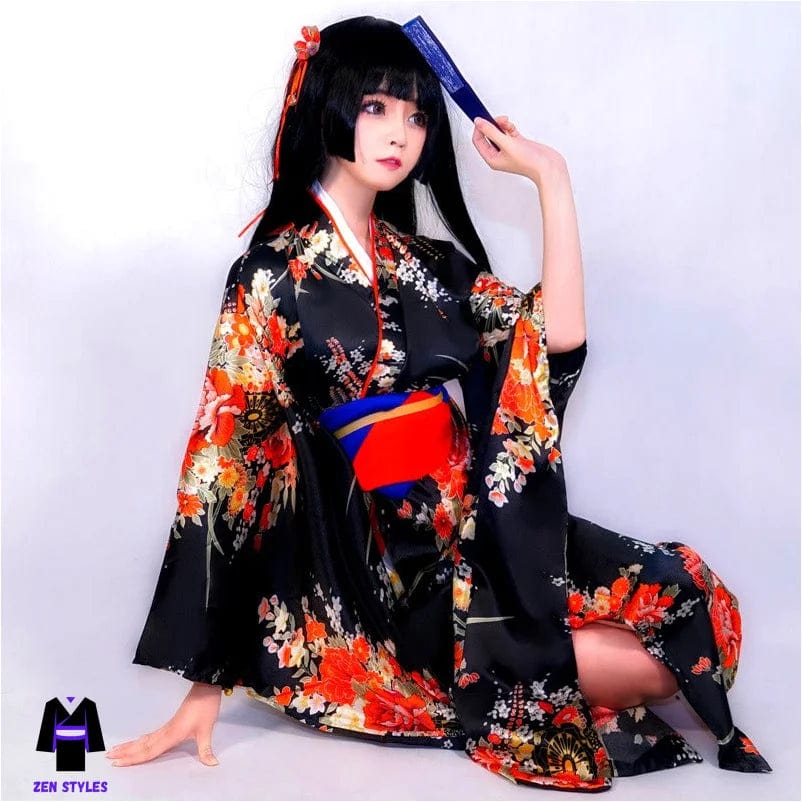 Kimono Asiatique Femme