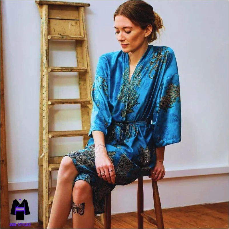 Kimono En Soie