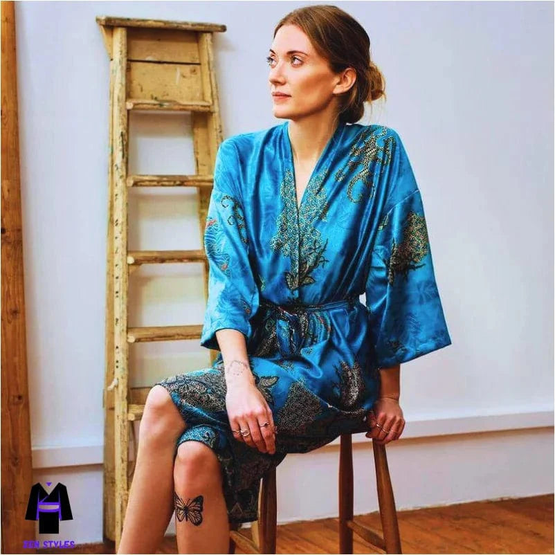 Kimono En Soie