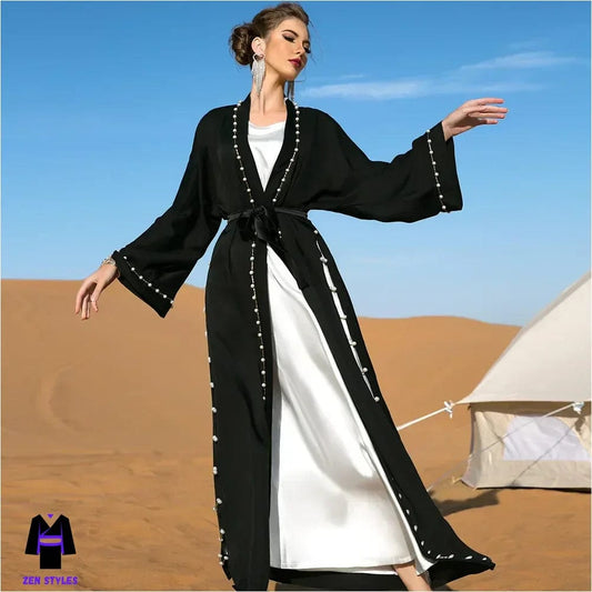 Kimono Long Femme Musulmane Plage