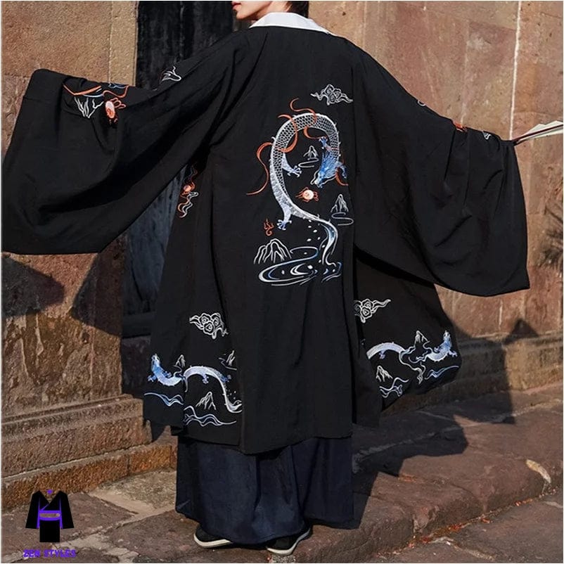 Kimono Noir Homme