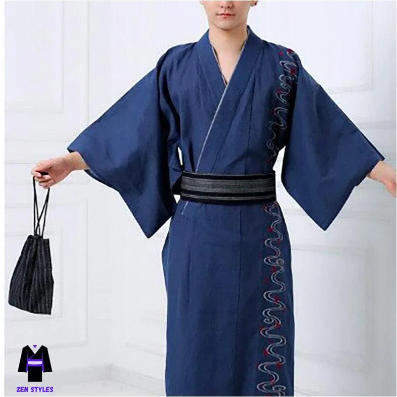 Peignoir Kimono Homme Coton